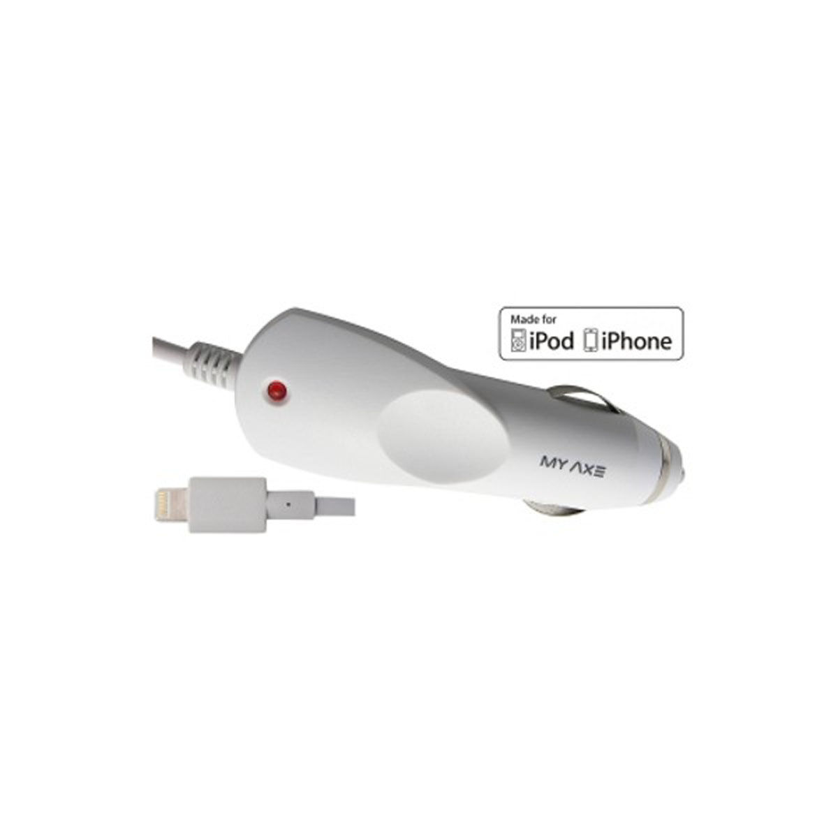 Auto oplader Wit